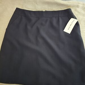 Villager Classic Dark Navy Blue Pencil Skirt NWT
